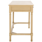 Scrivania a 2 cassetti Natural / Marrone in stile rustico – Stile classico, uso singolo