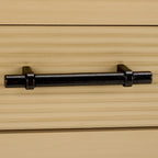 Scrivania a 2 cassetti Natural / Marrone in stile rustico – Stile classico, uso singolo