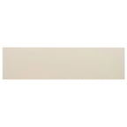 Credenza curva a 4 ante blu navy/beige/nera con gambe in metallo