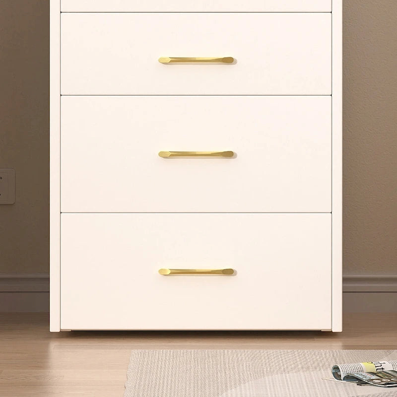 Scrivania angolare bianca 3 in 1 con specchio a scomparsa, sgabello imbottito e ripiano in vetro (Singolo)