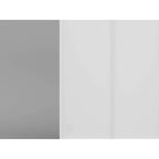 Credenza da dispensa in metallo bianco – Ante a scomparsa, monouso
