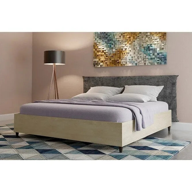 Giroletto Mid-Century in MDF color Talpa / Marrone / Bianco (Queen / King)