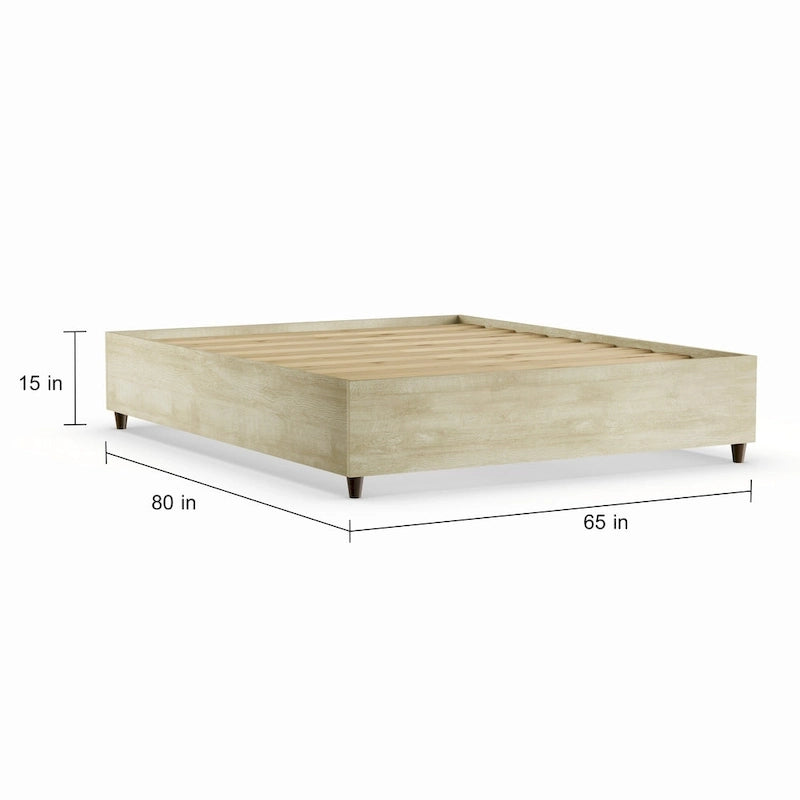 Giroletto Mid-Century in MDF color Talpa / Marrone / Bianco (Queen / King)