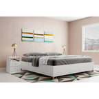 Giroletto Mid-Century in MDF color Talpa / Marrone / Bianco (Queen / King)