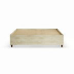 Giroletto Mid-Century in MDF color Talpa / Marrone / Bianco (Queen / King)
