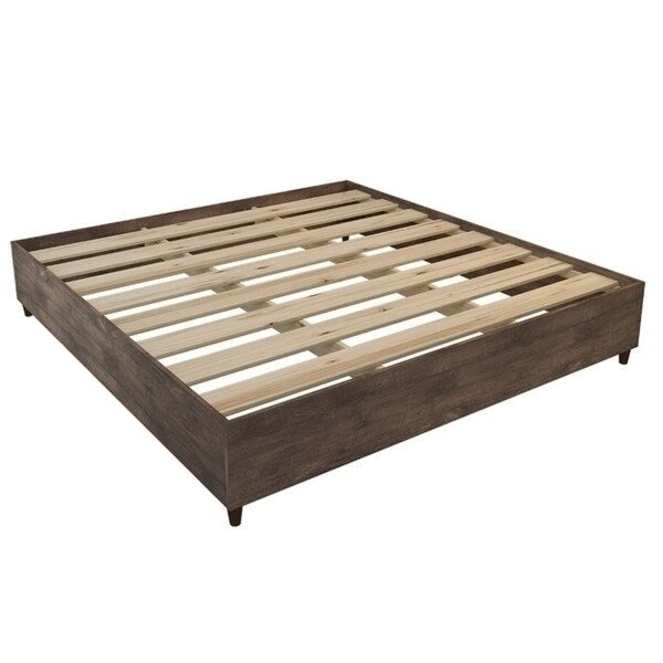Giroletto Mid-Century in MDF color Talpa / Marrone / Bianco (Queen / King)