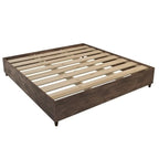 Giroletto Mid-Century in MDF color Talpa / Marrone / Bianco (Queen / King)