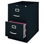 Armadietto classificatore verticale a 2 cassetti beige/nero/grigio – Formato protocollo, monouso