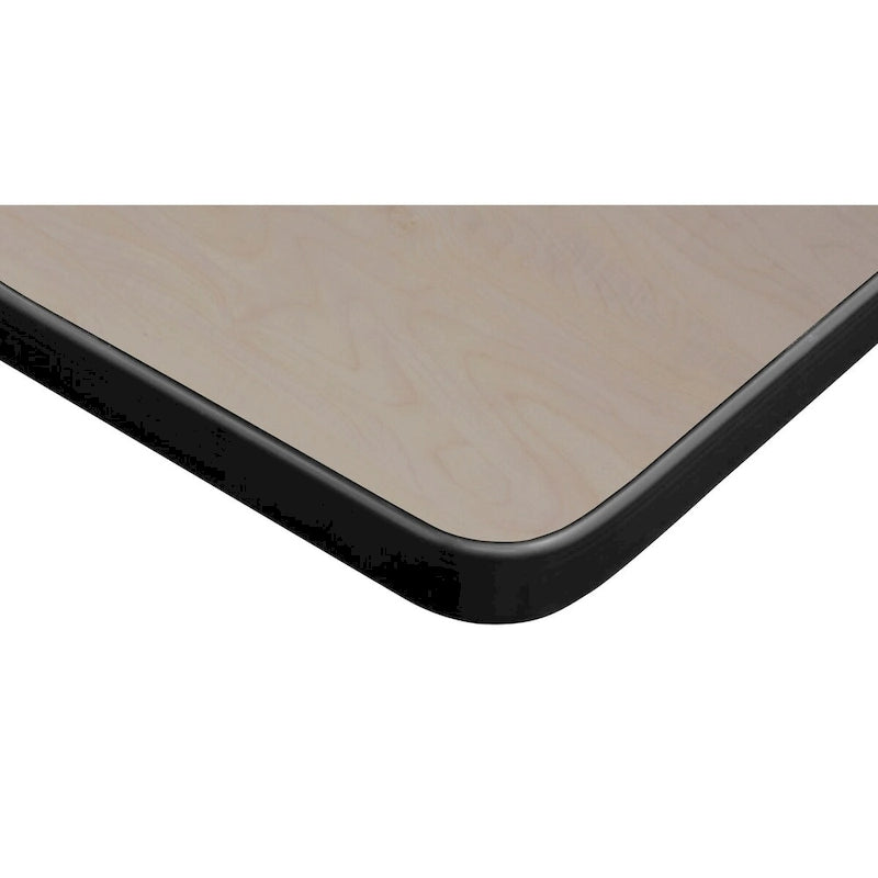 Scrivania angolare a L multicolore – 168 cm con ritorno da 107 cm, uso singolo