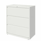 Classificatore laterale a 3 cassetti bianco/nero – Finitura opaca, monouso