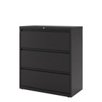 Classificatore laterale a 3 cassetti bianco/nero – Finitura opaca, monouso