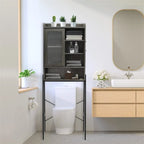 Mobiletto contenitore sopra il WC - 11.6P x 24.6L x 67A
