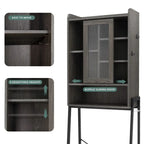 Mobiletto contenitore sopra il WC - 11.6P x 24.6L x 67A