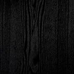 Tavolo da pranzo rotondo con base esagonale in canna di colore bianco/nero/naturale (4 posti)